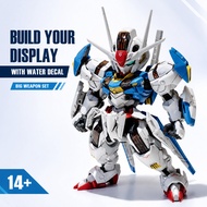 MGSD Gundam Aerial XVX-016 Model Kit The Witch from Mercury Water Decals Large Weapon Shield Green B