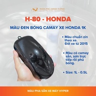 HYPER motorcycle paint gloss black camay Honda (Code: H-80) - 1Liter