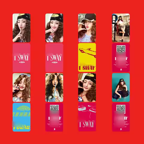 KPOP 8pcs/set (G)I-DLE Small Card I SWAY Album LOMO Card MINNIE SHUHUA YUQI Girl Collection Gift Gid