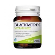 BLACKMORES - Blackmores 維他命B12 100mg 75粒