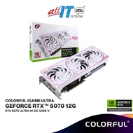 COLORFUL iGame GeForce RTX 5070 ULTRA 12GB-V GDDR7 White Graphics Card | RTX 5070 ULTRA W OC 12GB-V