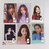 Official PHOTOCARD CONCEPTS -ONYOUNG IVE IZONE