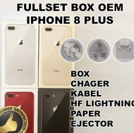 bt fullset box dus iphone 8 plus oem 99% original