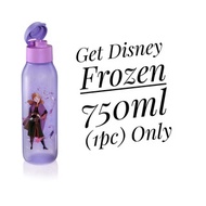 Tupperware Disney Frozen Eco Bottle / Water Bottle 750ml - 1pc