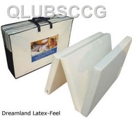 【NEW stock】☬[Ship In 24hours] : Dreamland Easy Storage Premium Foldable Latex Feel Single Mattress Katil Lipat Single Bu