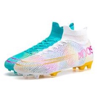 332 High-Top Mandarin Duck Color Long Nails Broken Nails Outdoor Sports Football Boots Excellent Pri