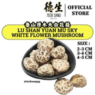 Lu Shan Yuan Mu Sky White Flower Mushroom ( 150G / 300G / 500G ) Dried Mushroom / Soup / Braised / C