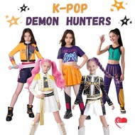 Kids KPop Demon Hunter Costume | Girls Dance Performance | Mira Rumi Zoey K-pop Cosplay KPop Demon H