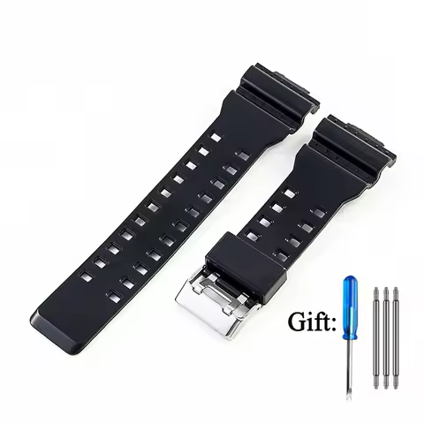 Silicone Watch Strap for Casio G-SHOCK GA-100/110/140/200/400/700 GD-100 G-8900 GW-8900 watchband Me