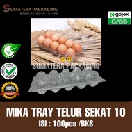 Egg Tray / Egg Tray / Egg Tray Contains 10 Eggs Without Lock 100pcs medan