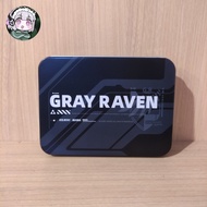 Metal Case Mini Badge Pin Punishing Gray Raven &amp; Liv Card