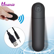 merchants Powerful Mini Bullet Vibrator USB Vibrator Wireless Remote Control   Stimulator Vibrators for Woman