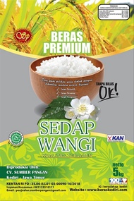 Beras Sedap Wangi Premium 5 kg - Beras Pulen