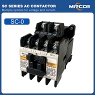 11A กับ65A ไฟฟ้า AC คอนแทคเตอร์แม่เหล็ก SC-0 SC-03 SC-05 SC-5-1 SC-N1 SC-N2 SC-N3 SC-N2S 220V-240V