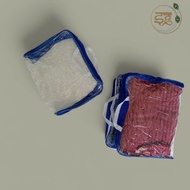 Blanket Bag Mica Bag Plastic Zipper Bag Size 30x40