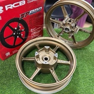 【NEW & HOT ITEM】RCB SP800 SP 800 SCOOTER ADV160 ADV 160 RACING BOY SPORT RIM 2.50/3.50 X14 BLACK BRO