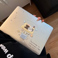 Shesell macbook Case(Glitter) Snowman&puppy Air13/15 A3241 Pro13/16 For Transparent A2338