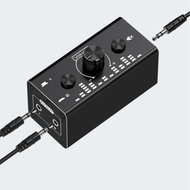 Avpro AVQ-VS1 Professional Volume Control w Switcher 2-In/1-Out 3.5mm