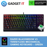 RAZER BLACKWIDOW V3 TENKEYLESS / TKL MECHANICAL GAMING KEYBOARD – (RZ03-03490100-R3M1 / RZ03-0349180