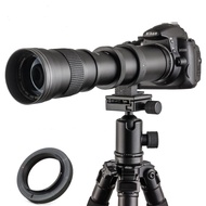 GavinEdisonbZnQ JINTU 420-800Mm Manual Telephoto Zoom Lens F/8.3 For Canon SLR Cameras 4000D 1200D 80D 90D 60D 70D T5i T6i T6s T7 T7I 7D 5D IV