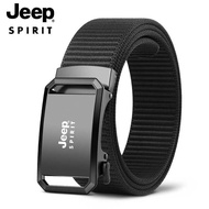JEEP JEEP Men Canvas Automatic Buckle Belt Fashion Casual Pants Belt T0685