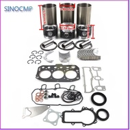 3TNV70 Engine VIO10-2 855D Overhaul Package Kit Rebuild 3TNV70BJUV 3TNV70-AJUV For Yanmar Engine Loa