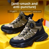 Safety Shoes Safety Boots Steel Toe Work Shoes Waterproof Welding Shoes Hiking Shoes High-Top Wear-R