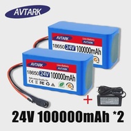 spot inventory 24V 100Ah 7s3p 18650 lithium battery 2026 new High Capacity 24V 100000mAh lithium-ion