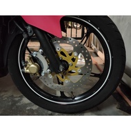 DISC BRAKE PLATE 267MM DISC BRACKET MODIFY LC135 4S / SRL110 LAGENDA115 LAGANDA115 FI