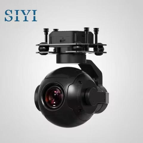 SIYI ZR10 Drone Gimbal Camera 4K 60fps 10X Optical Zoom AI Tracking Night Vision Camera for Industri