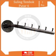 GANTUNGAN 6 Point Swivel Wall Flute Hanger / 6 Point Wall Flute Hanger