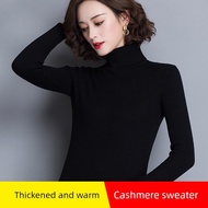 sweater woman Ordos City 100% Slim-Fit Turtleneck Sweater
