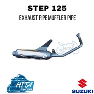 Suzuki STEP-125 ENGJAYA Exhaust Pipe Muffler Pipe Premium Quality Ready Stock