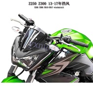 Z250 Z300 2013-2017 Motorcycle Windshield Front Windshield 13-17 Windshield Windshield