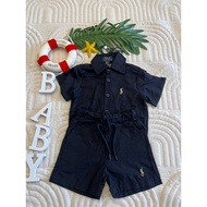 <READY STOCK>3017 ONE SET KEMEJA BOY