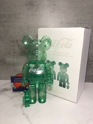 BEARBRICK Coca-Cola GEORGIA GREEN 100% & 400%  1000% be@rbrick