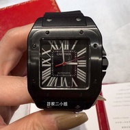 Cartier 卡地亞 Santos 100 so black #3774
