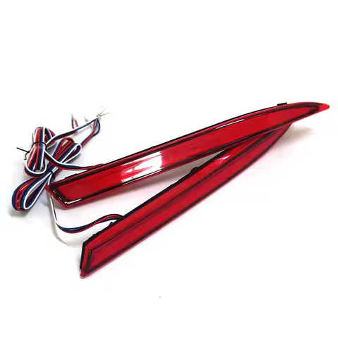 2pcs Led Car Rear Bumper Reflector Light for Perodua Myvi Lagi Best 2012-2014 Alza 2009-13 Rear Ligh