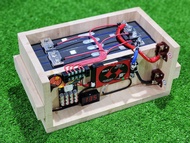 แบต12v 100ah (ของใหม่มือ1) แบตลิเธียม สีฟ้าลูกแบนยาว 3.2v 4s ครบชุด BMS DALY 100A แบตเตอรี่ LiFePo4 