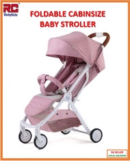RC-Global Strollers / Stroller / Prams / Foldable Baby Stroller Pram / Cabin Size / Stylish travel stroller / Deluxe Japanese Style