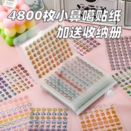 Mini Nose Ga Hand Stickers Children Cartoon Pattern Cute Stickers Nail Waterproof Girl Decoration St