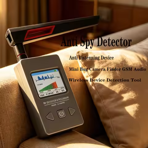 Anti Candid Camera Detector GPS Tracker Finder Mini Spy Hidden Camera GSM Signal Spy Devices Scanner