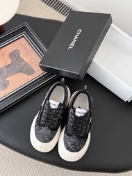 Chanel 25C新款銀角 大王運動休閑鞋 百搭小白鞋  Size_35-40