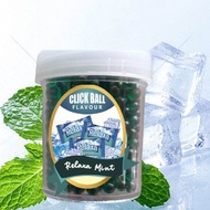 CLICK BALL FRESH BOLA KLIK RASA BUAH FRESH MINT MENTOL 8GRAM ISI SEKITAR 400 BUTIR