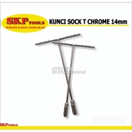 14mm Chrome T-Socket Wrench