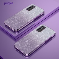 For Huawei P40 Case Shockproof TPU Electroplated Glitter Phone Casing For Huawei P40 Back Cover