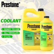 Prestone Coolant Green To Use 1L / 3L 5X Cooling Protection For All Vehicles