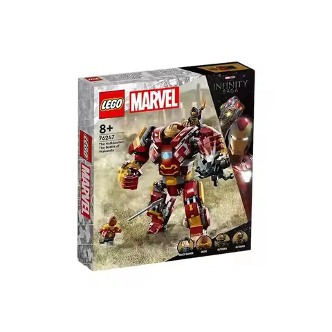 LEGO Super Heroes 76247 Anti Hulk Armor Battle Wakanda Superhero Boys And Girls Assembly Block Toys