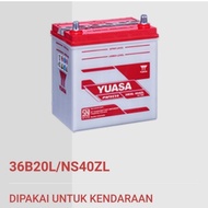 Aki Yuasa basah Ns40ZL Pafecta 12v 35ah