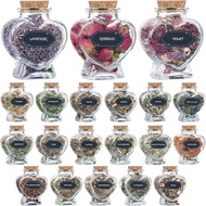 40 Pack Witchcraft Supplies Herbs Kit - Dried Herbs and Flowers for Witch Beginners - Herb Set for W